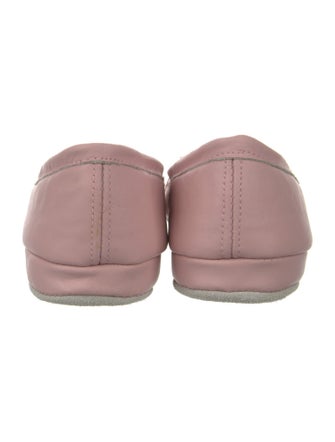 Jacques Levine Leather Ballet Flats