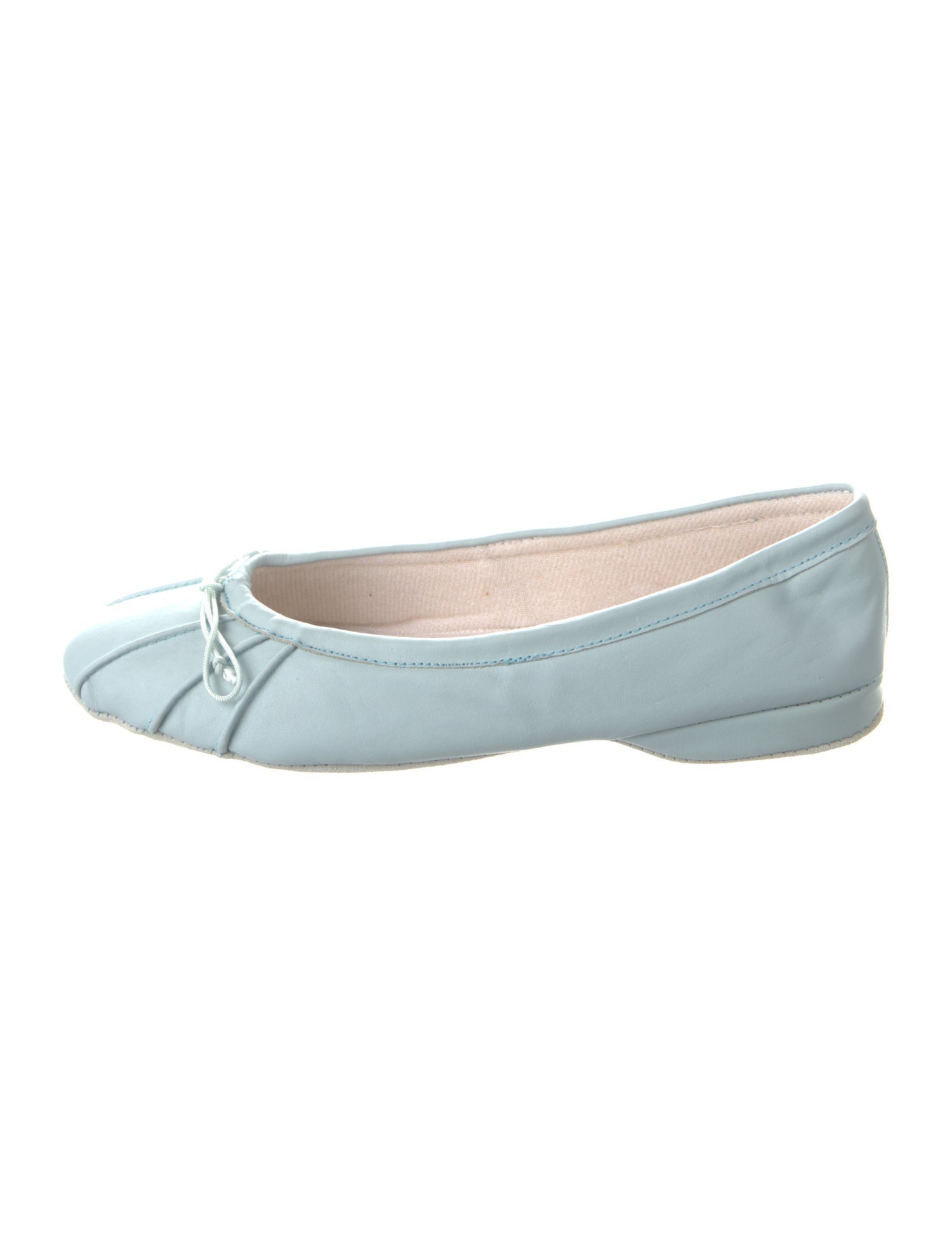 Jacques Levine Leather Ballet Flats