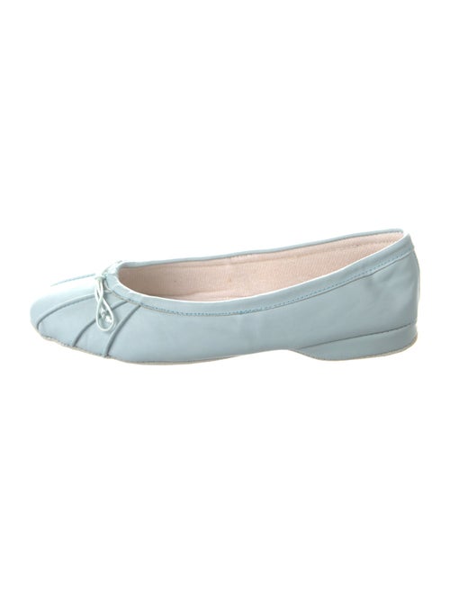 Jacques Levine Leather Ballet Flats