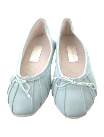 Jacques Levine Leather Ballet Flats