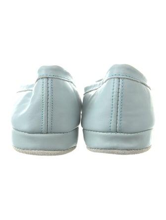 Jacques Levine Leather Ballet Flats