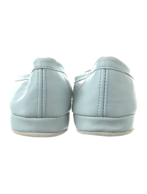 Jacques Levine Leather Ballet Flats