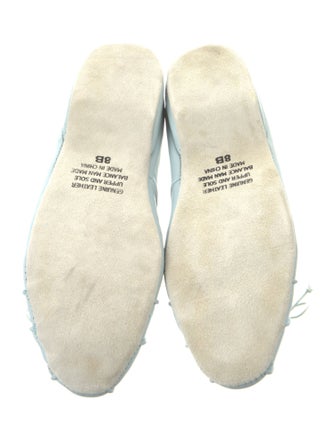 Jacques Levine Leather Ballet Flats