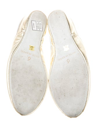 Jacques Levine Leather Mules