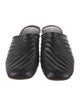 Jacques Levine Leather Mules