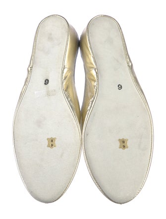 Jacques Levine Leather Mules