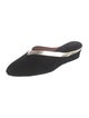 Jacques Levine Suede Mules