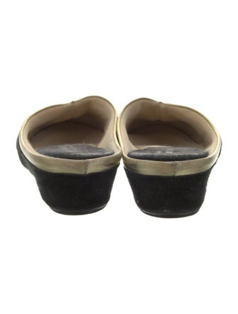 Jacques Levine Suede Mules