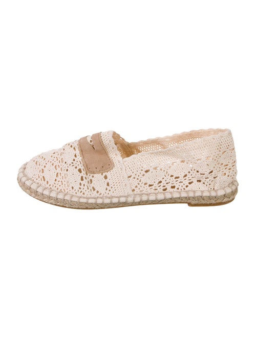 Jacques Levine Lace Pattern Espadrilles