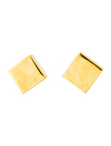 Tom Binns Clip-On Cubic Earrings