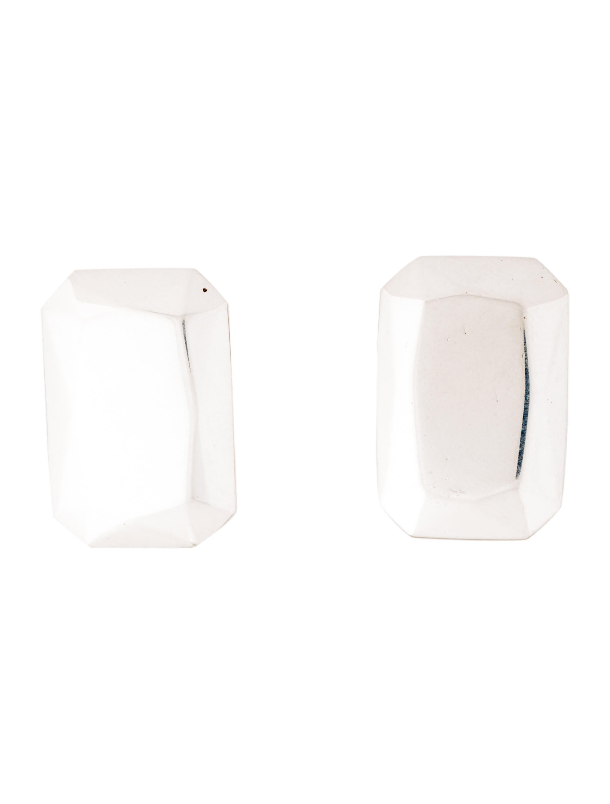 Tom Binns Modern Classic Jewel Clip-On Earrings
