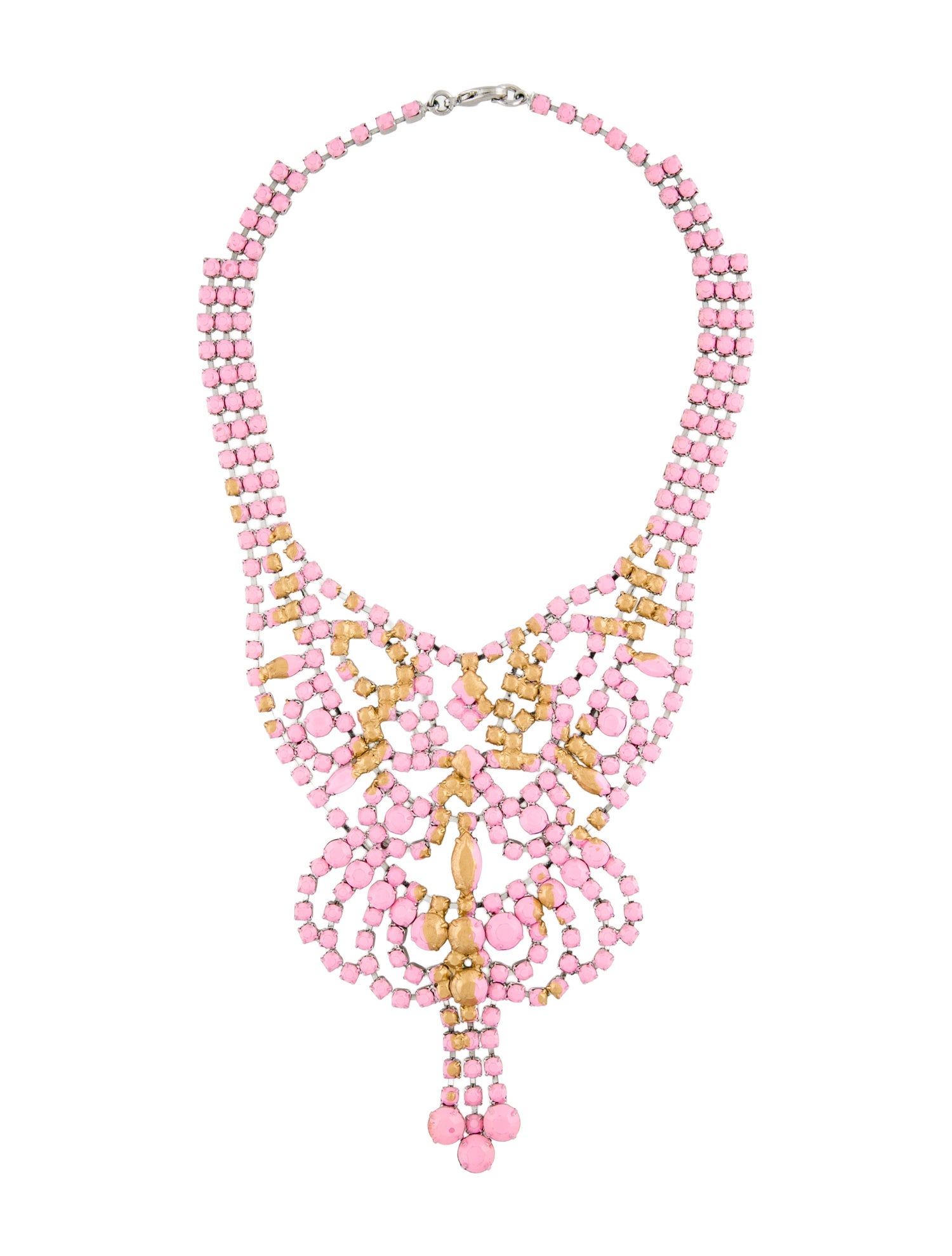 Tom Binns Crystal Collar Necklace