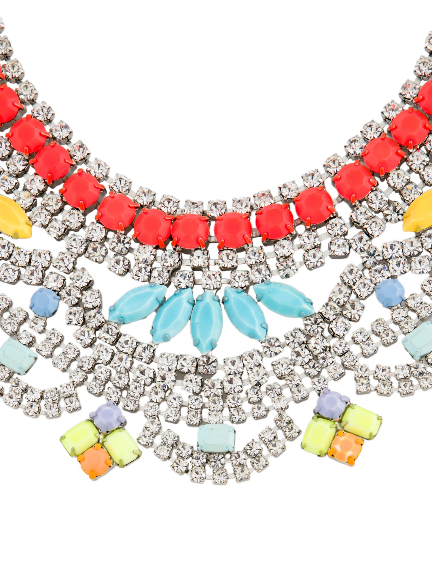 Tom Binns Crystal Collar Necklace