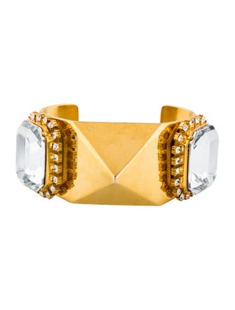 Tom Binns Crystal Embellished Cuff