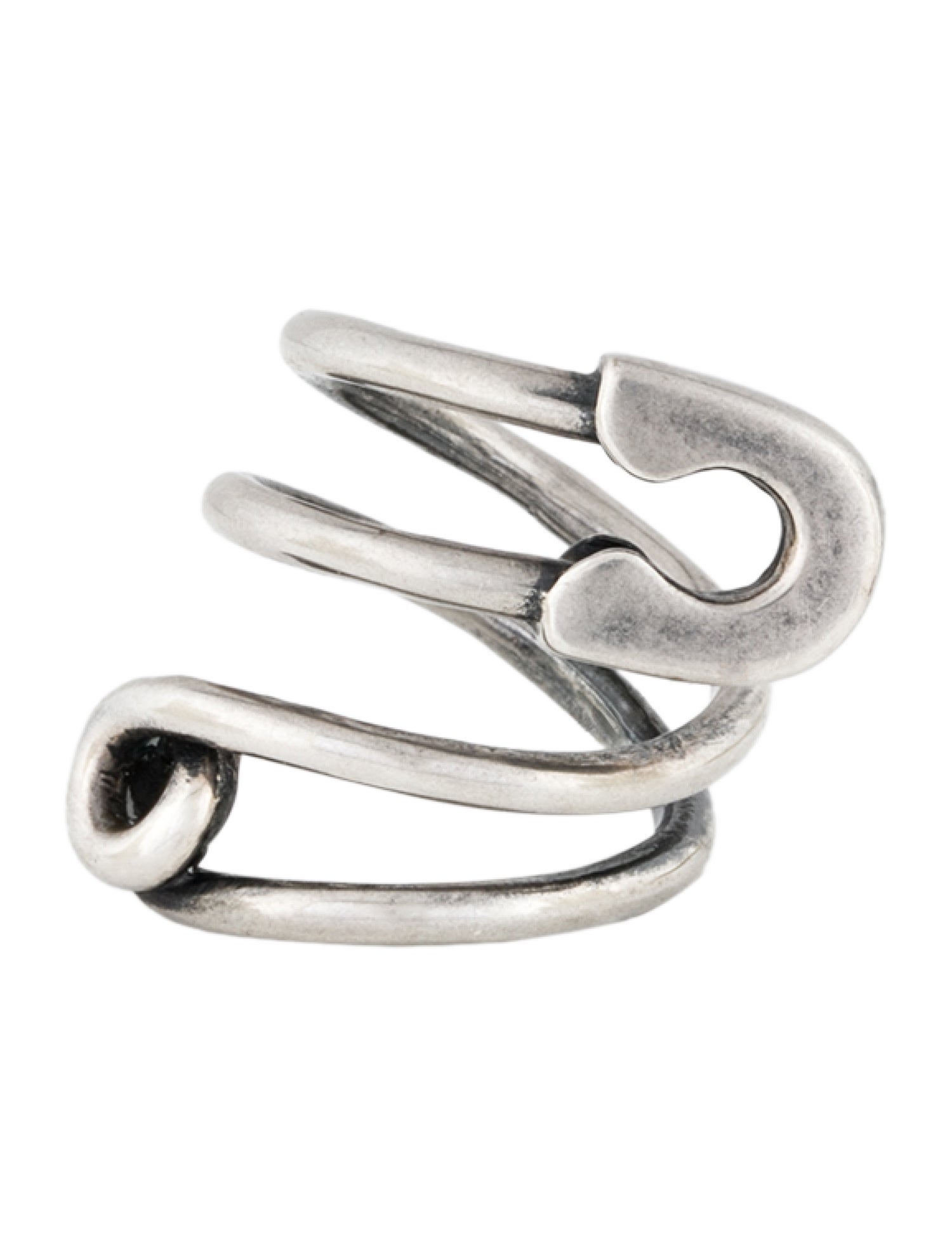 Tom Binns Safety Pin Cocktail Ring