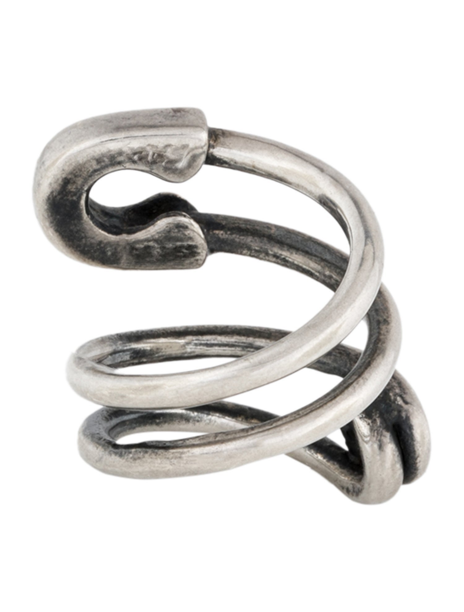 Tom Binns Safety Pin Cocktail Ring