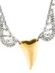 Tom Binns Shark Tooth & Crystal Pendant Necklace