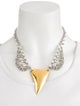Tom Binns Shark Tooth & Crystal Pendant Necklace