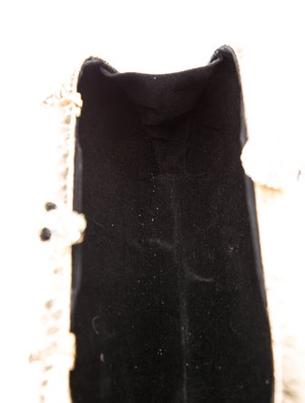 Serpui Marie Embossed Leather Clutch Bag