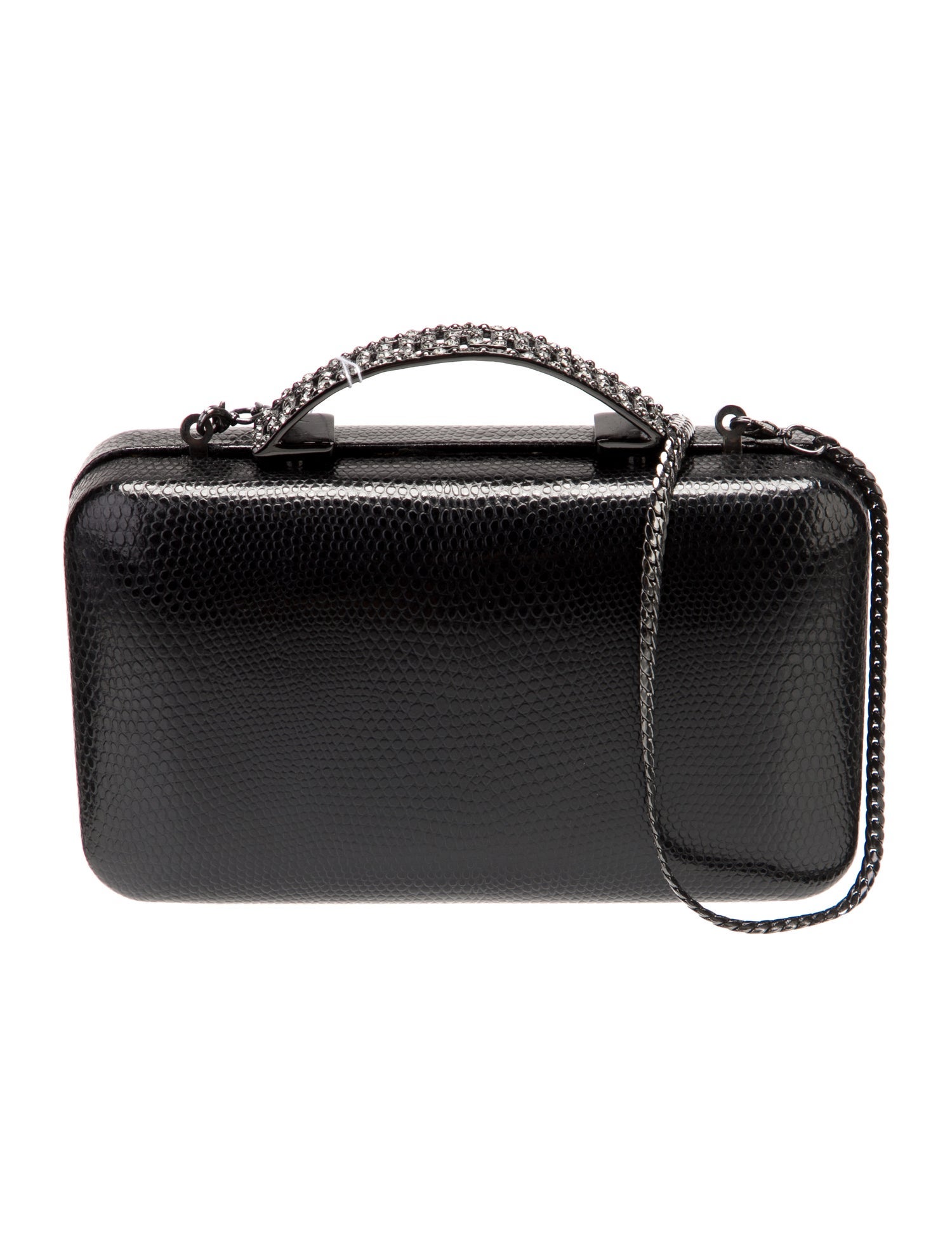 Serpui Marie Embossed Leather Shoulder Bag