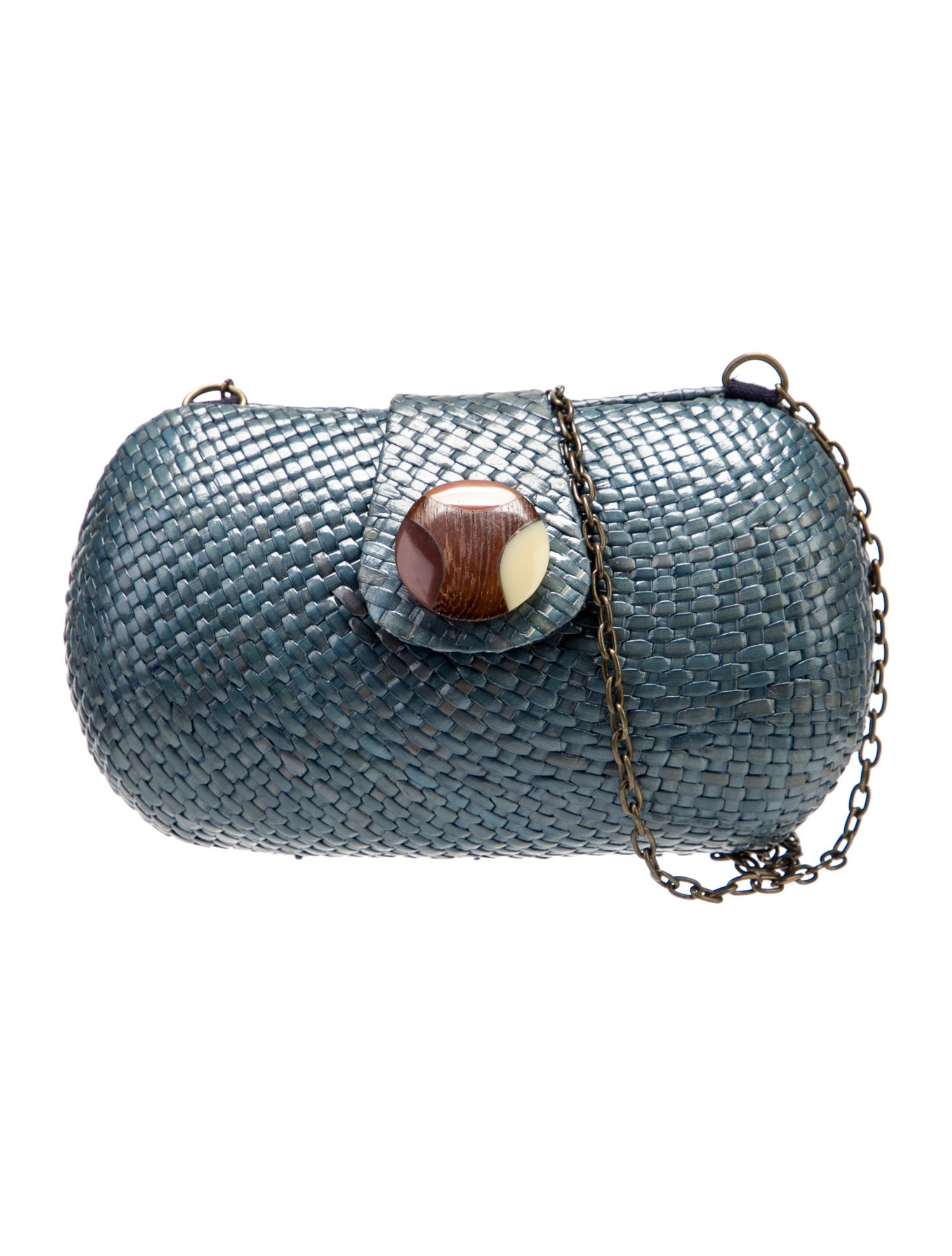 Serpui Marie Wicker Minaudière