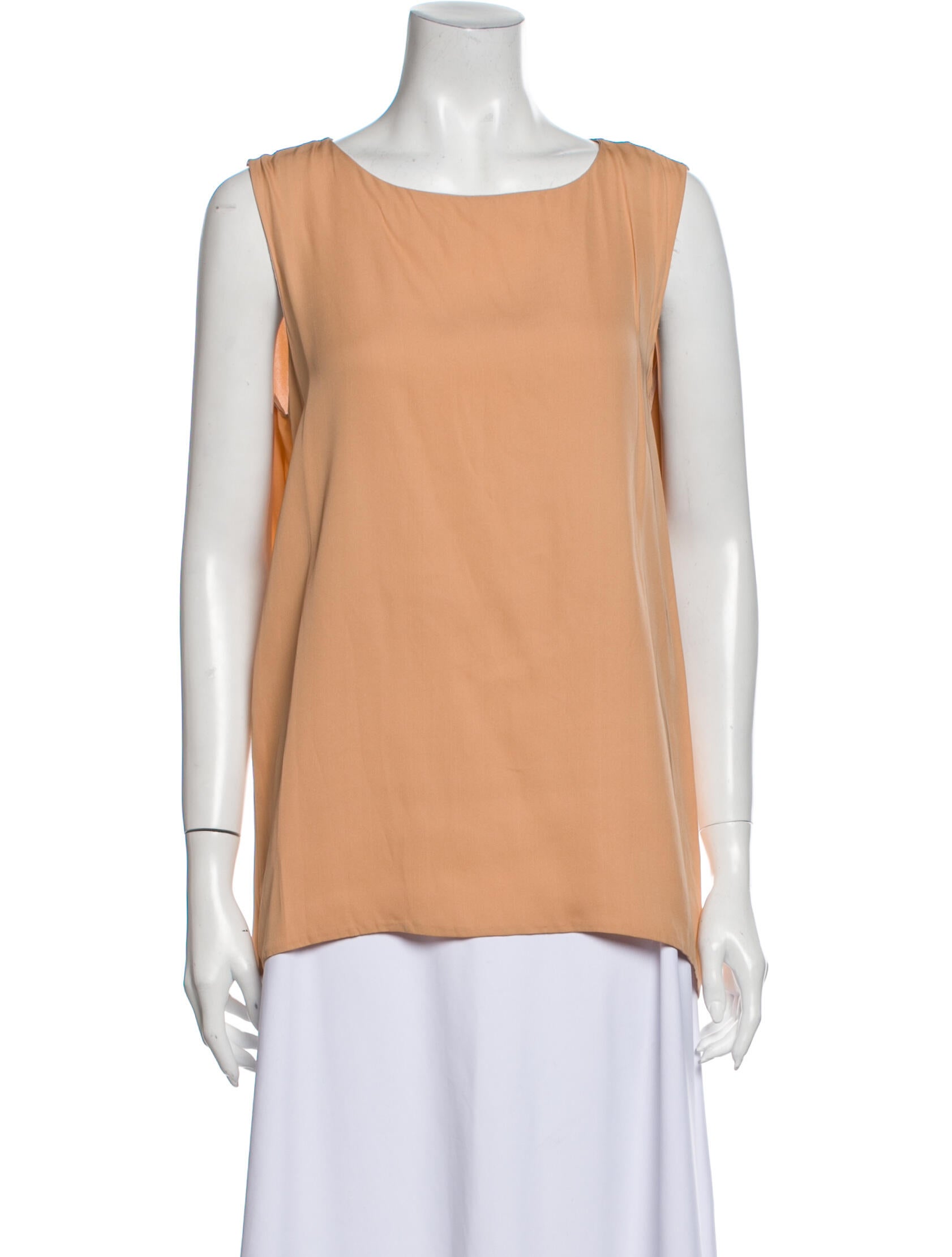 Tia Cibani Crew Neck Sleeveless Top