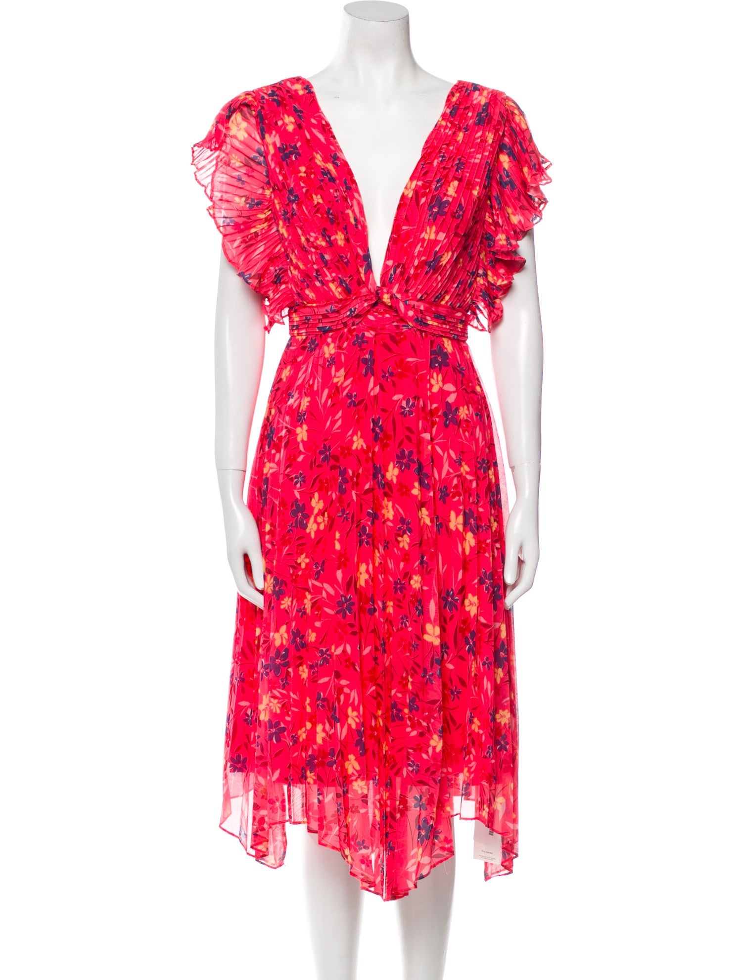 Talulah Floral Print Midi Length Dress w/ Tags