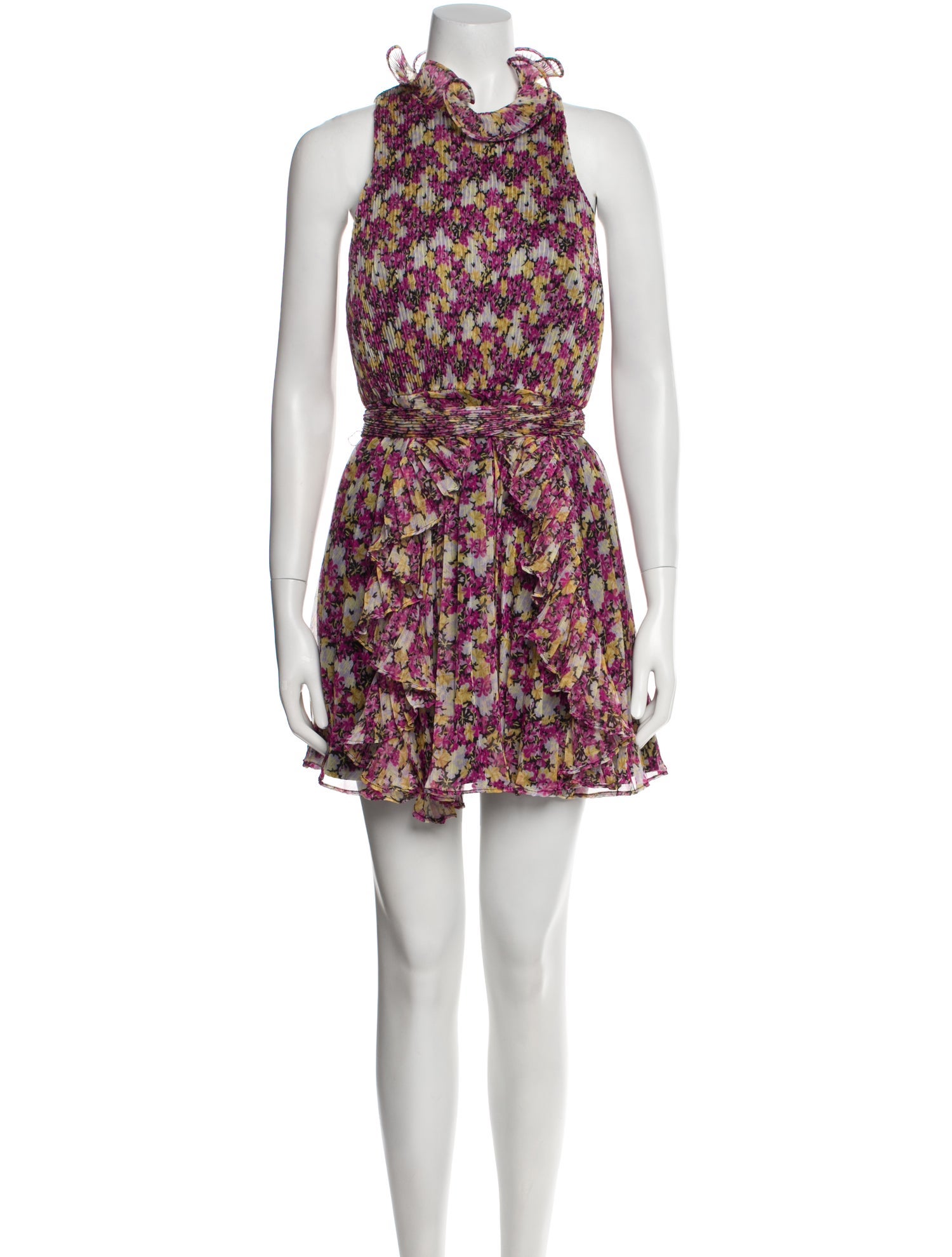 Talulah Floral Print Mini Dress