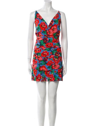 Talulah Floral Print Mini Dress