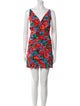 Talulah Floral Print Mini Dress