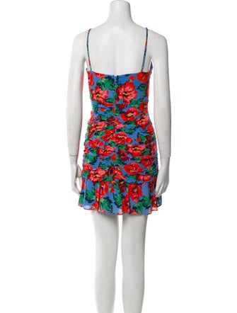 Talulah Floral Print Mini Dress