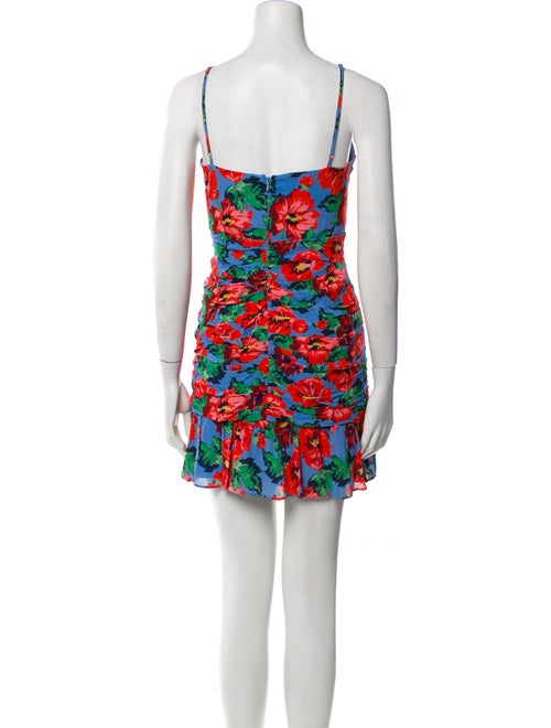 Talulah Floral Print Mini Dress