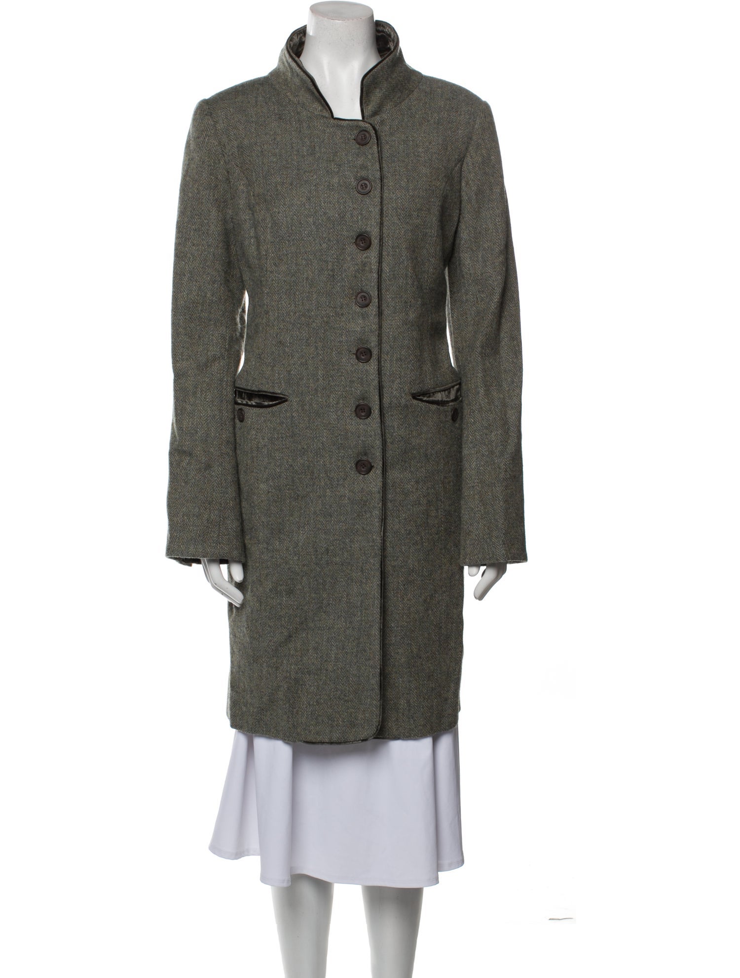Katherine Hooker Wool Coat