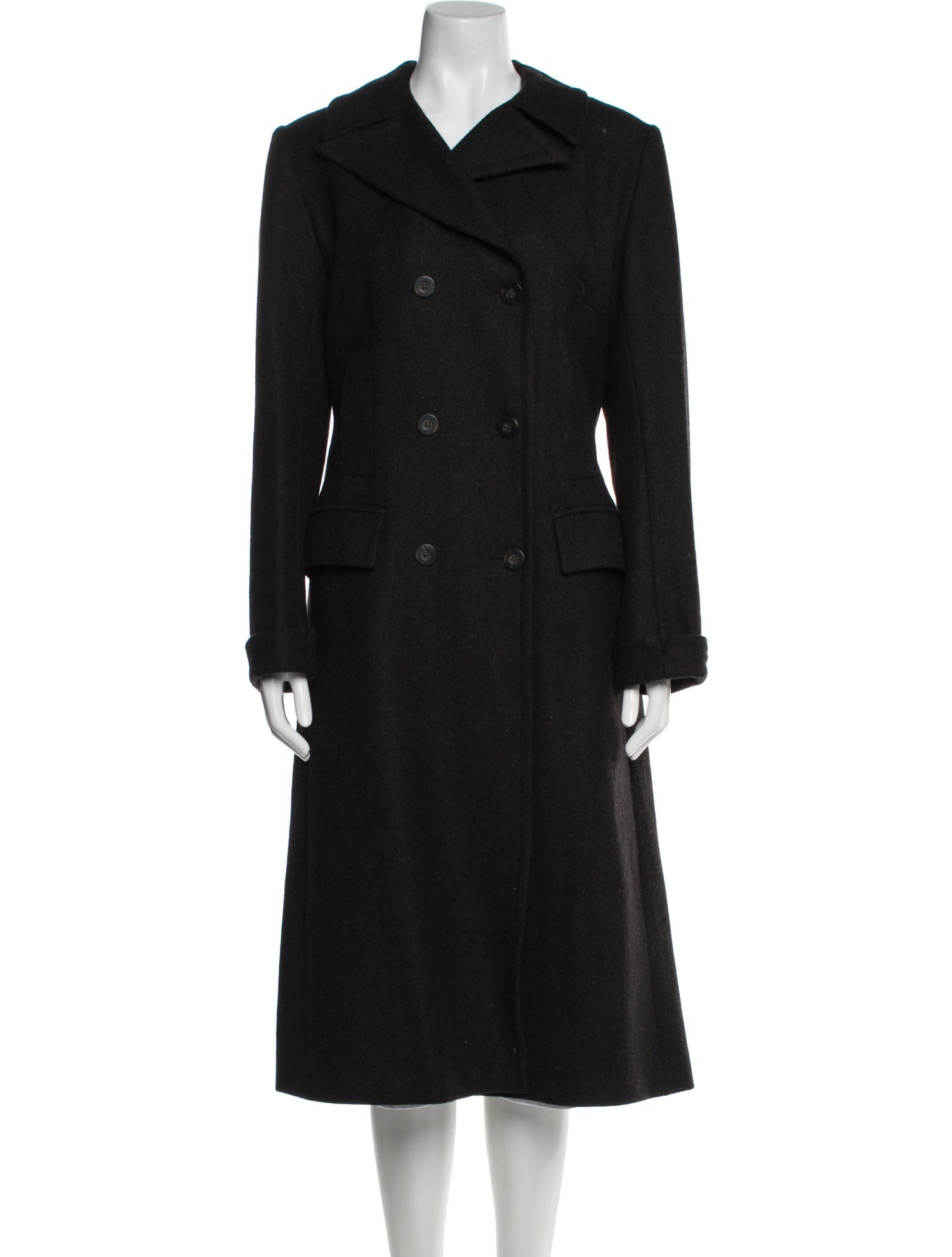Katherine Hooker Wool Trench Coat