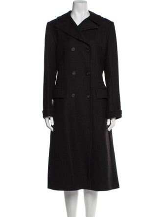 Katherine Hooker Wool Trench Coat
