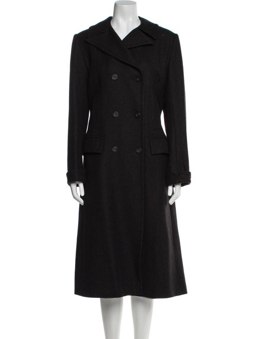 Katherine Hooker Wool Trench Coat