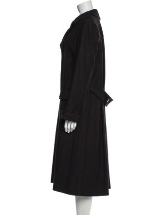 Katherine Hooker Wool Trench Coat