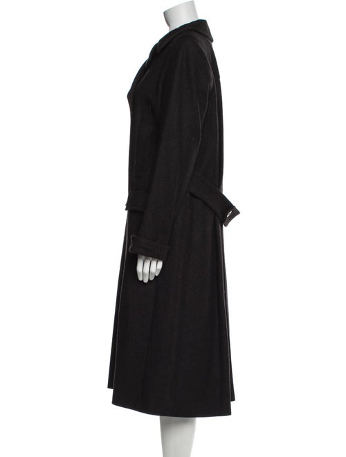 Katherine Hooker Wool Trench Coat