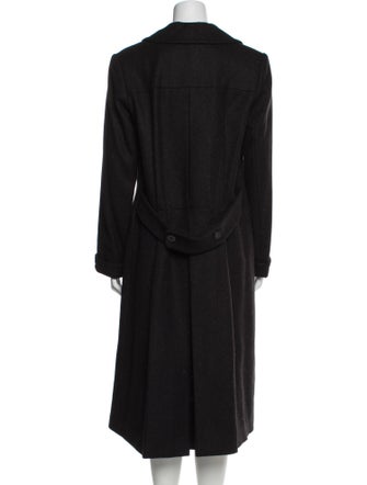 Katherine Hooker Wool Trench Coat