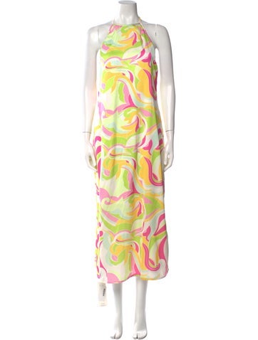 Silka Dresses Silk Long Dress XS