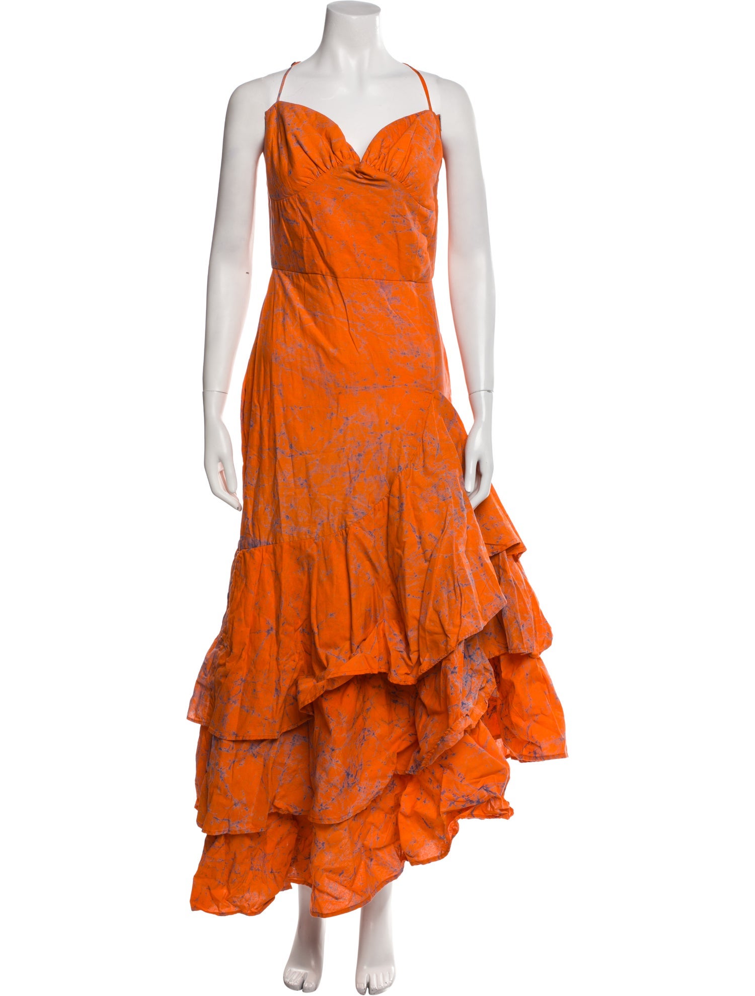 Silka Printed Long Dress