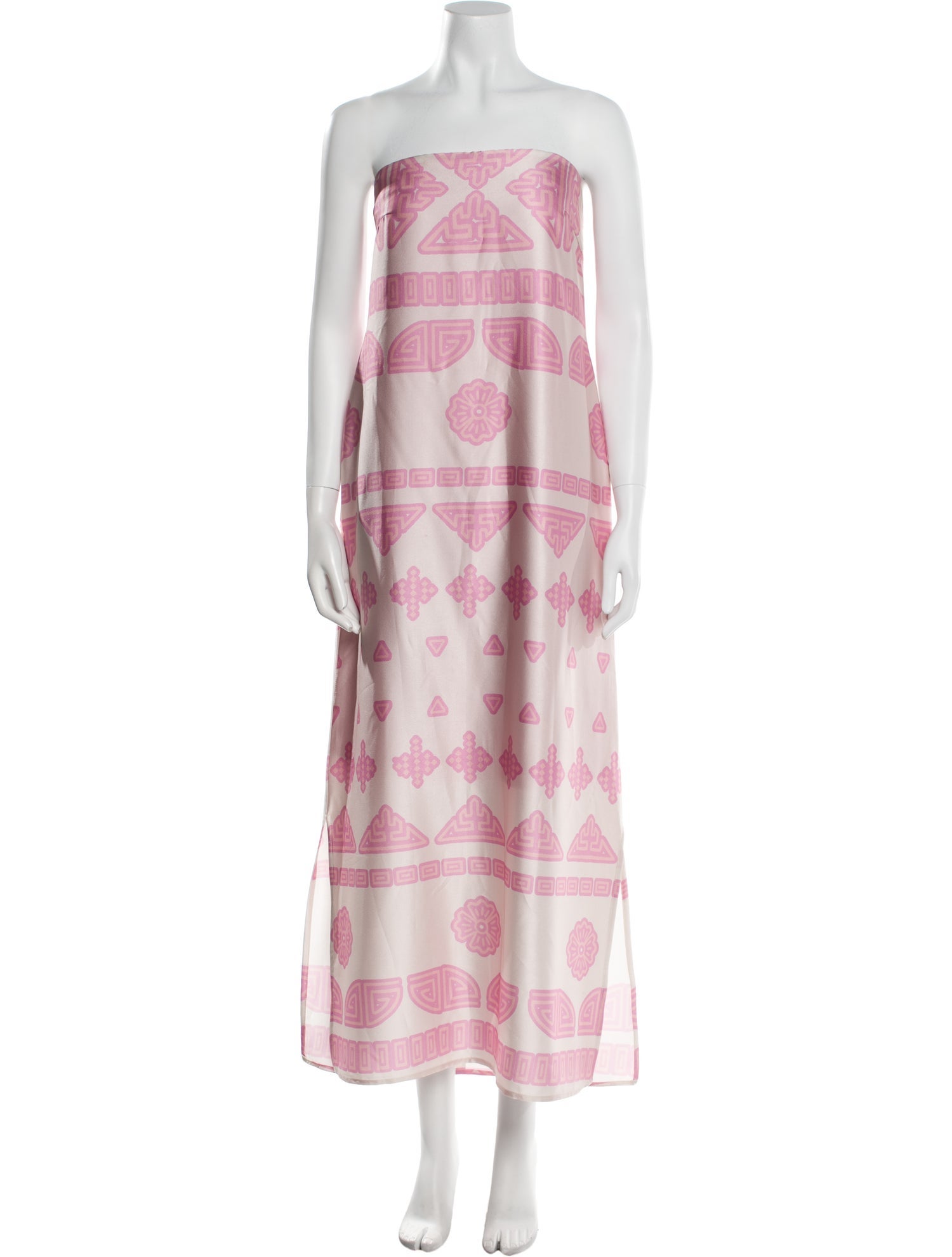 Silka Printed Long Dress