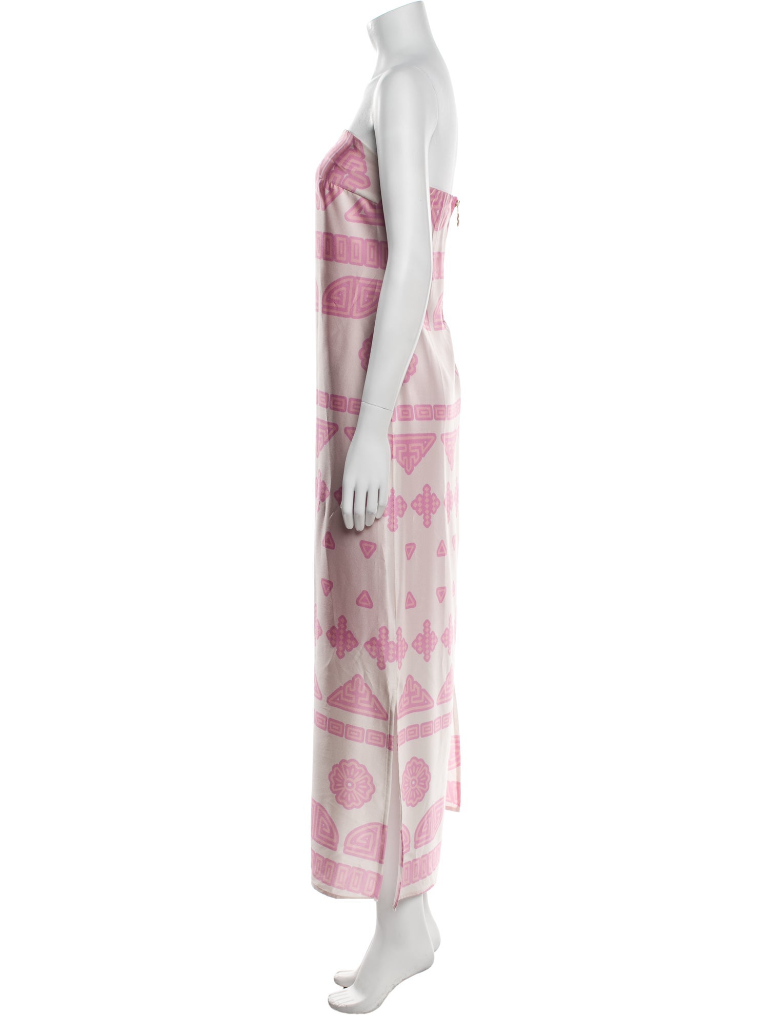 Silka Printed Long Dress