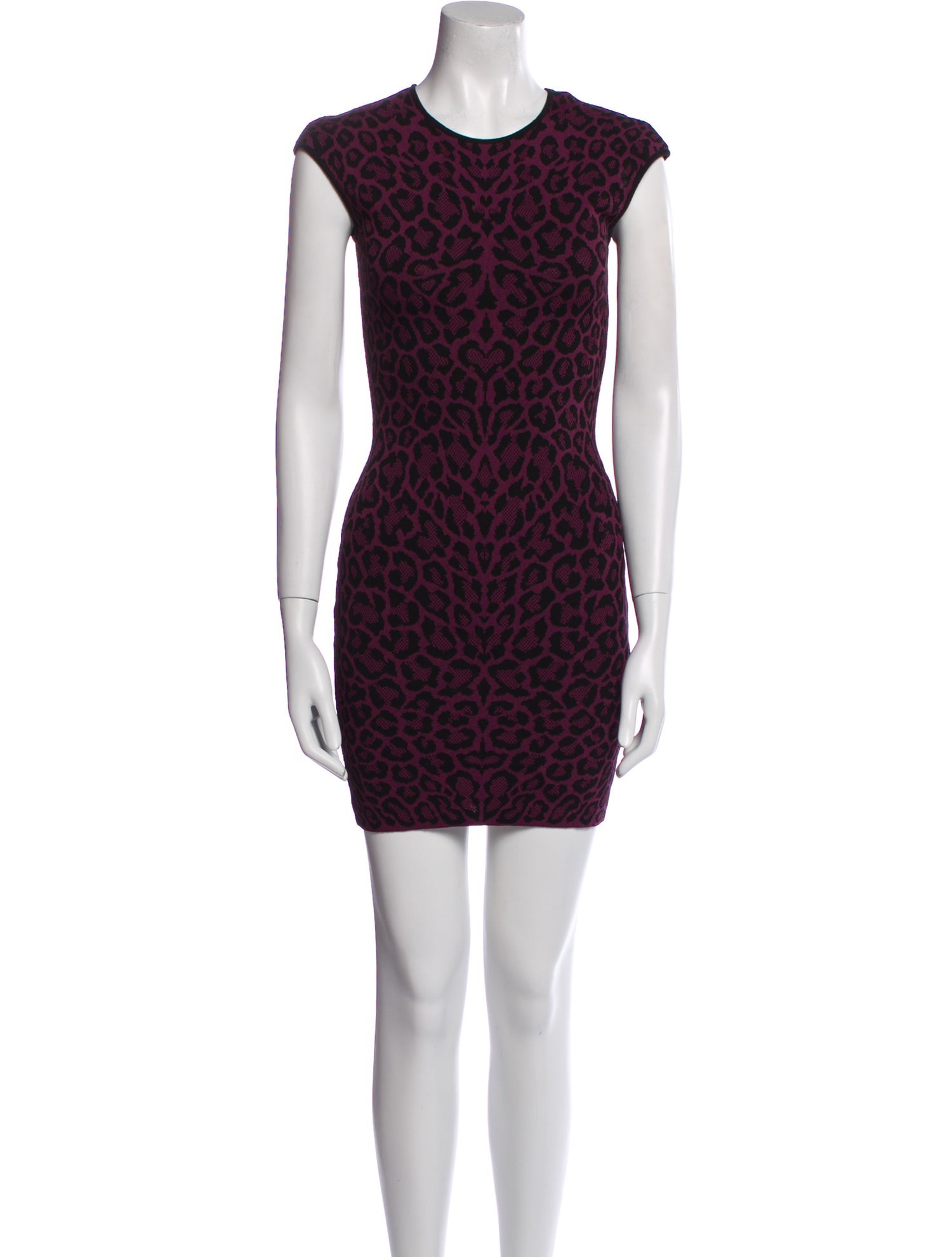 RVN Animal Print Mini Dress