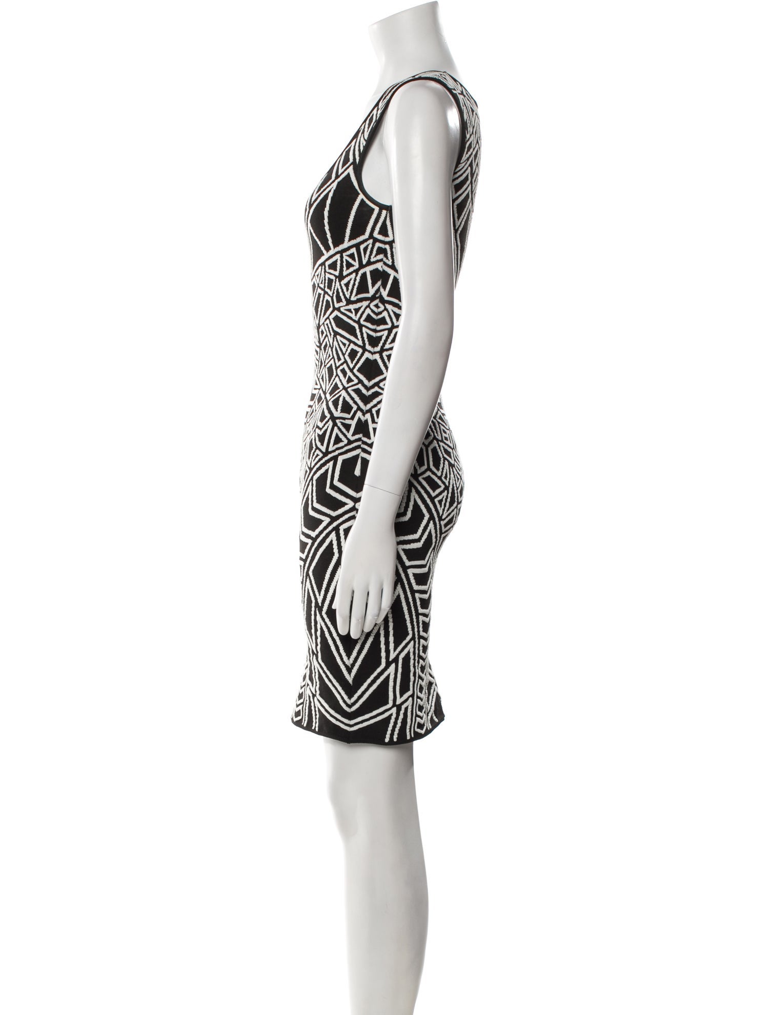 RVN Printed Mini Dress