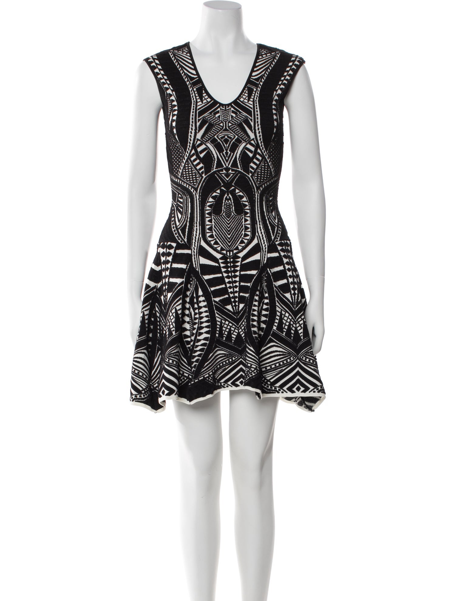 RVN Printed Mini Dress