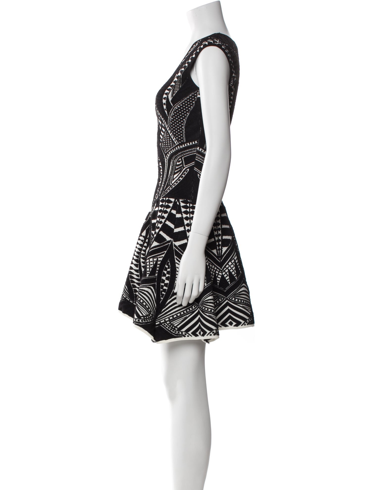 RVN Printed Mini Dress