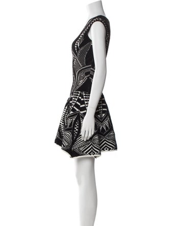 RVN Printed Mini Dress