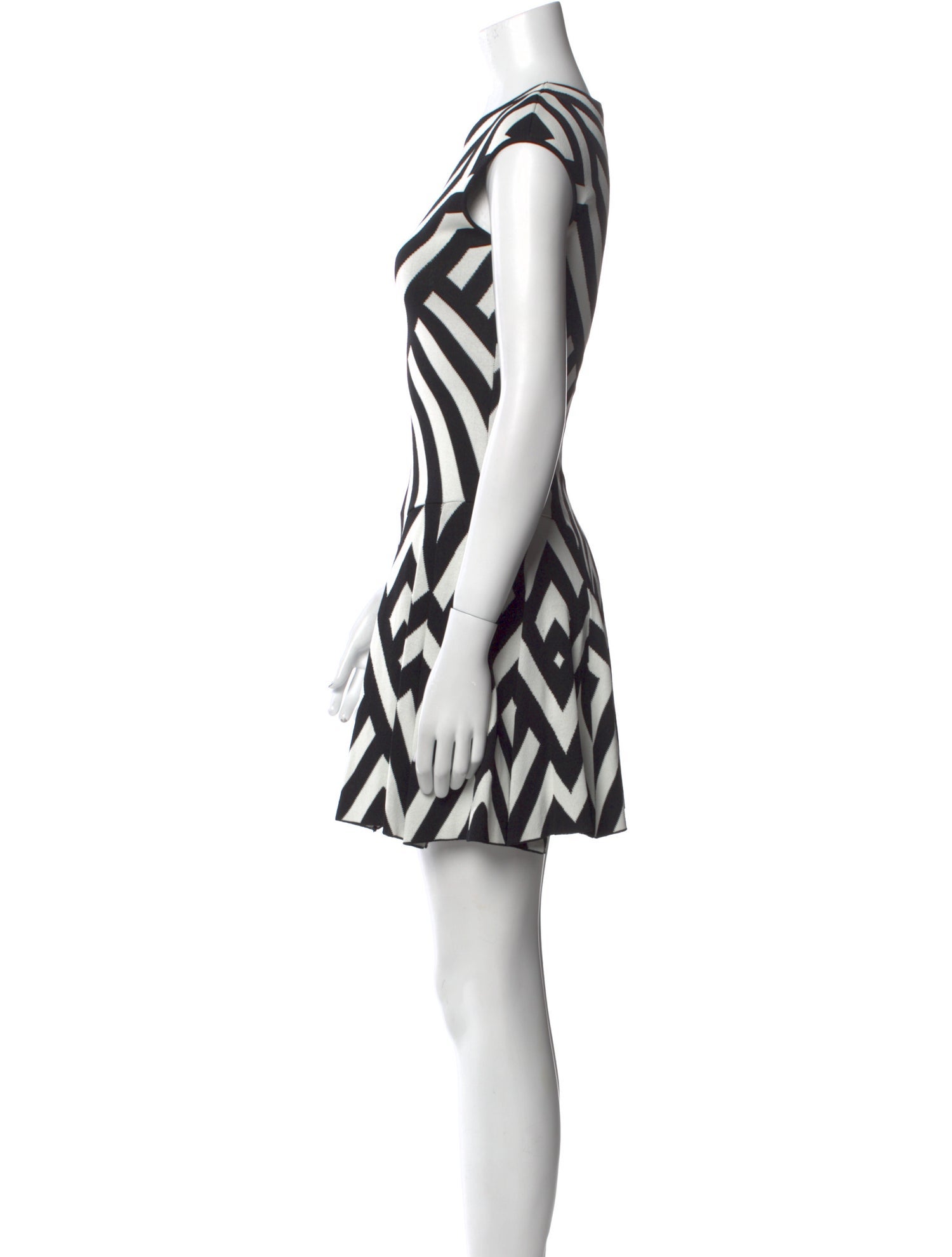 RVN Printed Mini Dress