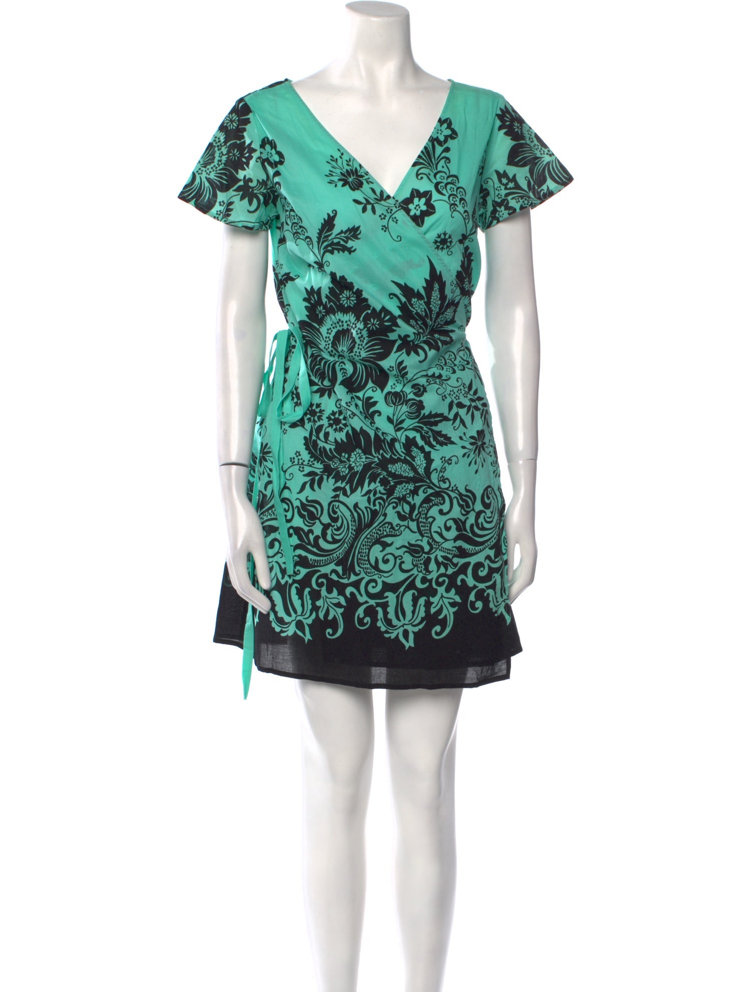 Agnes B. Printed Mini Dress